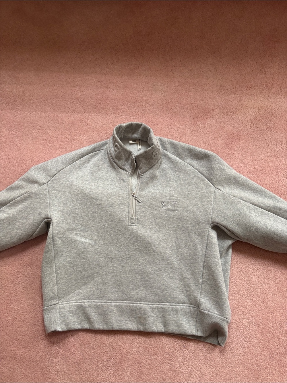 Sweat and Tonic Quarter-Zip Sweatshirt